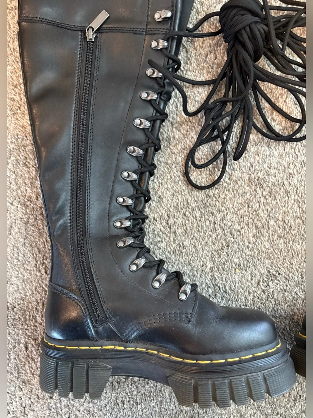 Dr. Martens Platform Audrick 221 XTRM Boots! LIKE NEW!